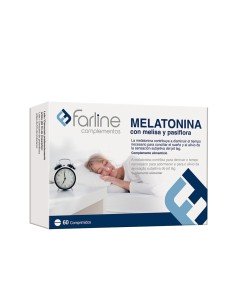 Farline Melatonina con Melisa y Pasiflora 60 comprimidos